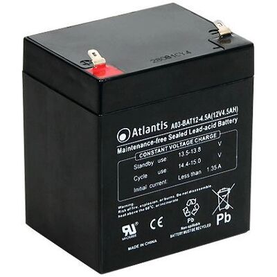 Atlantis Land A03-BAT12-4.5A UPS-akkumulátor - 12 V 4.5 Ah Atlantis Land A03-BAT12-4.5A UPS-akkumulátor - 12 V 4.5 Ah
