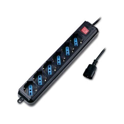 Atlantis Land P011-SL3006P-B Verlängerung - 6 Steckdosen, 1,5m Kabel, Indoor Schwarz Atlantis Land P011-SL3006P-B Verlängerung - 6 Steckdosen, 1,5m Kabel, Indoor Schwarz