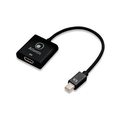 Atlantis Land A04-MINIDP_HDMI Mini DisplayPort HDMI Adapter - Zwart Atlantis Land A04-MINIDP_HDMI Mini DisplayPort HDMI Adapter - Zwart