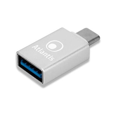 Atlantis Land A04-TC USB Adapter - USB 3.0 - Zilver Atlantis Land A04-TC USB Adapter - USB 3.0 - Zilver