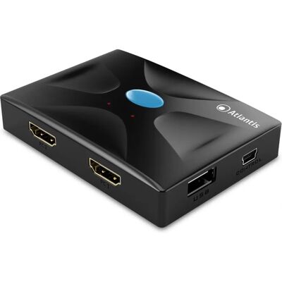 Atlantis Land P021-MTHK02 KVM Switch - 4K HDMI, USB 2.0 Atlantis Land P021-MTHK02 KVM Switch - 4K HDMI, USB 2.0