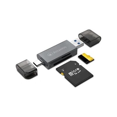 Atlantis Land P005-CR32 Kartenleser - USB 3.2 Gen 1 Schwarz Atlantis Land P005-CR32 Kartenleser - USB 3.2 Gen 1 Schwarz