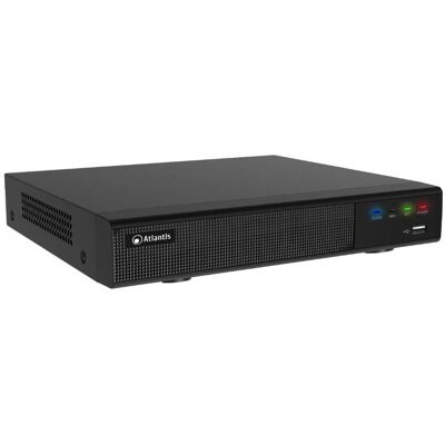 Atlantis Land A11-NVR0904P-AK - Grabador de red 9 canales con 4 PoE, 8MP, 25fps, HDMI 4K Atlantis Land A11-NVR0904P-AK - Grabador de red 9 canales con 4 PoE, 8MP, 25fps, HDMI 4K