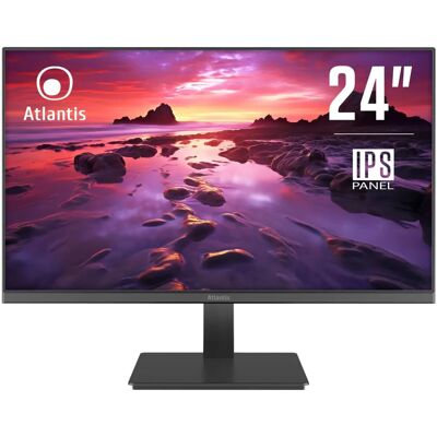 Moniteur LED IPS 23,8'' Atlantis A05-He24i-Vh - Full HD - Publicité Moniteur LED IPS 23,8'' Atlantis A05-He24i-Vh - Full HD - Publicité