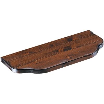 Estantería de pared Saturno - Madera maciza, 96x24 cm, Hecho en Italia Estantería de pared Saturno - Madera maciza, 96x24 cm, Hecho en Italia