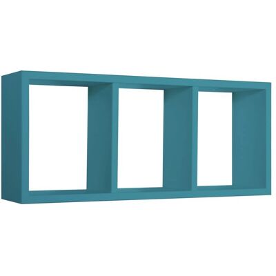 AHD AMAZING HOME DESIGN Estantería de pared Tristano - Moderna 3 compartimentos AHD AMAZING HOME DESIGN Estantería de pared Tristano - Moderna 3 compartimentos