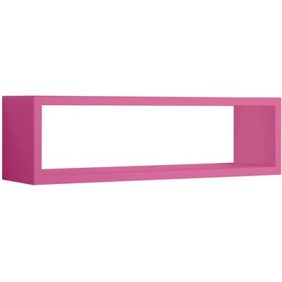 Estantería de pared Regolo - Fucsia - Diseño rectangular moderno Estantería de pared Regolo - Fucsia - Diseño rectangular moderno