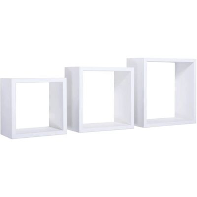 Set de Estanterías Sanitec - Diseño Moderno en Cubo para Casa Set de Estanterías Sanitec - Diseño Moderno en Cubo para Casa