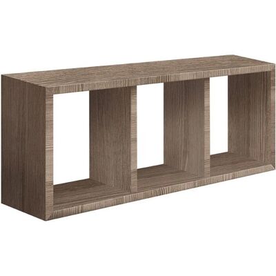 AHD AMAZING HOME DESIGN Estantería de pared Tristano - Moderna 3 Compartimentos AHD AMAZING HOME DESIGN Estantería de pared Tristano - Moderna 3 Compartimentos