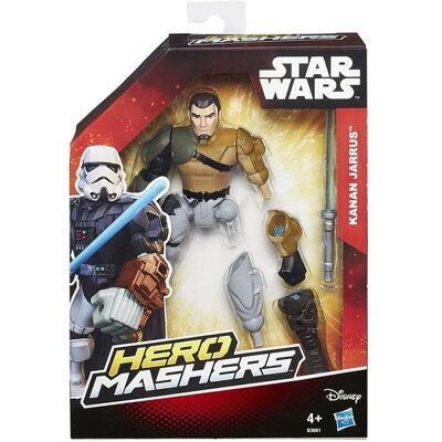 Hasbro Kanan Jarrus Star Wars Hero Mashers Actionfigur - Actionfigur Hasbro Kanan Jarrus Star Wars Hero Mashers Actionfigur - Actionfigur
