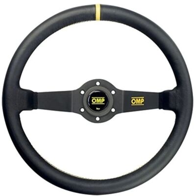 Volante de Carrera OMP - 35cm Cuero - Universal Volante de Carrera OMP - 35cm Cuero - Universal