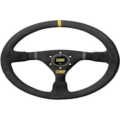 OMP Racing-ratt OD/1979/N - Mocka, 35cm, Svart OMP Racing-ratt OD/1979/N - Mocka, 35cm, Svart