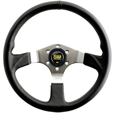 Volante de carrera OMP OD/2019/LN Cromo Negro Volante de carrera OMP OD/2019/LN Cromo Negro