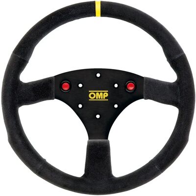 Volant OMP OMPOD/2042/N Noir 32cm - Racing Steering Wheel - Publicité Volant OMP OMPOD/2042/N Noir 32cm - Racing Steering Wheel - Publicité