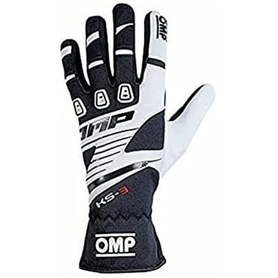 OMP KS-3 Handskar - Män - Svart/Vit OMP KS-3 Handskar - Män - Svart/Vit