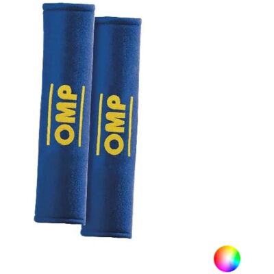 Almofada de cinto OMP - Azul - 2 peças Almofada de cinto OMP - Azul - 2 peças