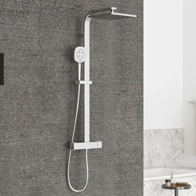 Sturotec Eco-Line Duschsystem - Thermostat, 6 l/min, 25 cm Kopfbrause Sturotec Eco-Line Duschsystem - Thermostat, 6 l/min, 25 cm Kopfbrause