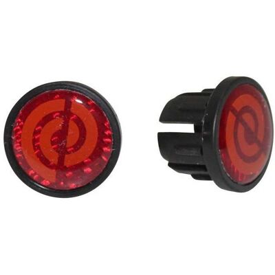 Capsules de Guidon Bikeribbon - Rouge Reflectif - Publicité Capsules de Guidon Bikeribbon - Rouge Reflectif - Publicité