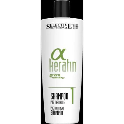 Selective Professional Alpha Keratin Pre-Treatment - Shampoo pour préparation capillaire - Publicité Selective Professional Alpha Keratin Pre-Treatment - Shampoo pour préparation capillaire - Publicité