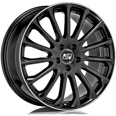 MSW Wheels LLanta MSW 30 8x18 ET 43 5x112 Gloss Black - Wheel/Rim MSW Wheels LLanta MSW 30 8x18 ET 43 5x112 Gloss Black - Wheel/Rim