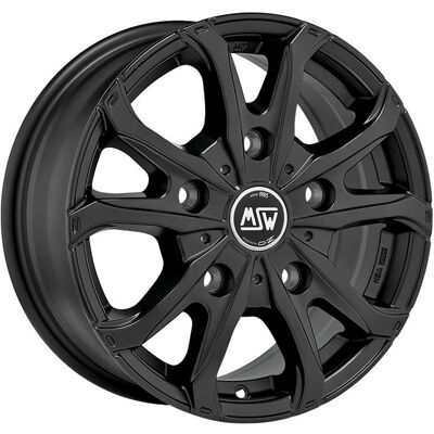 Rin 48 MSW VAN Aleación - 7x17 - 5x120 - Negro brillante Rin 48 MSW VAN Aleación - 7x17 - 5x120 - Negro brillante