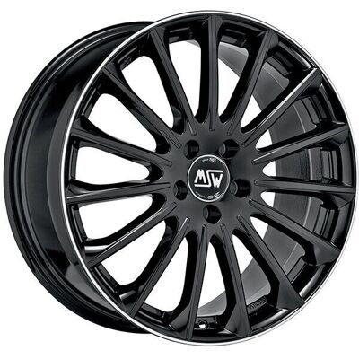 MSW 30 Alloy Wheel - 18 inch, 8.5 width, 5x112 bolt pattern - Black MSW 30 Alloy Wheel - 18 inch, 8.5 width, 5x112 bolt pattern - Black