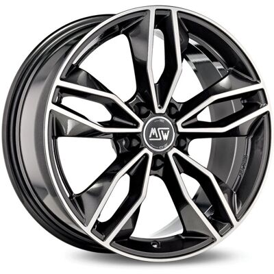 MSW Wheels - MSW 30 - Noir brillant - 7.5x19 - Wheel - Publicité MSW Wheels - MSW 30 - Noir brillant - 7.5x19 - Wheel - Publicité