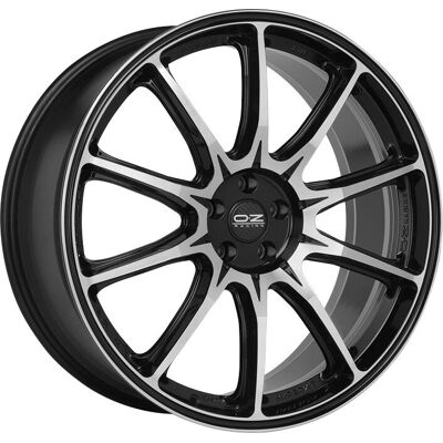 OZ RACING - HYPER XT HLT - Gloss Black - Diamond Cut - Wheel OZ RACING - HYPER XT HLT - Gloss Black - Diamond Cut - Wheel