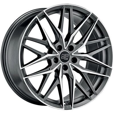 MSW 50 Leichtmetallrad - 8,5x20 5x112 Matt Gun Metal - Pkw MSW 50 Leichtmetallrad - 8,5x20 5x112 Matt Gun Metal - Pkw