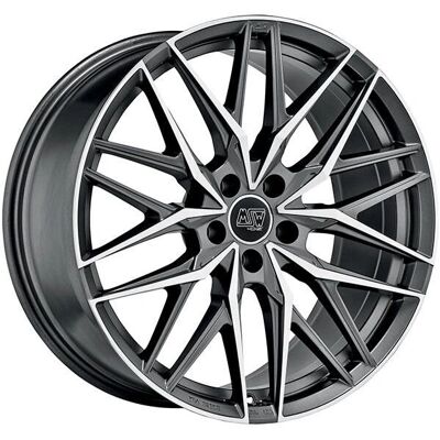 MSW Hjul 80-5 7,5x19 ET 42 5x108 MSW GLOSS BLACK FULL POLISHED - Wheels MSW Hjul 80-5 7,5x19 ET 42 5x108 MSW GLOSS BLACK FULL POLISHED - Wheels