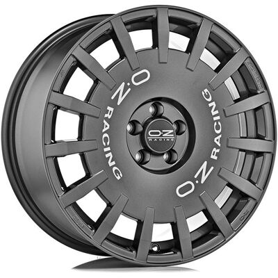 OZ Racing - Rally Racing - Grafito Oscuro Plateado - Wheel OZ Racing - Rally Racing - Grafito Oscuro Plateado - Wheel