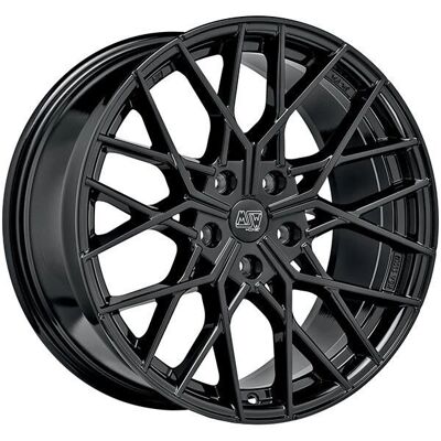 MSW WHEELS MSW 74 - 9x19 - Gloss Black - 5x112 Wheel MSW WHEELS MSW 74 - 9x19 - Gloss Black - 5x112 Wheel