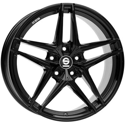 Sparco Record 8x19 5x114,3 Musta Kiiltävä Kaukalot Sparco Record 8x19 5x114,3 Musta Kiiltävä Kaukalot
