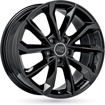 MSW 42 8x18 5x112 Offset ET 40 Glanzend Zwart Velg MSW 42 8x18 5x112 Offset ET 40 Glanzend Zwart Velg