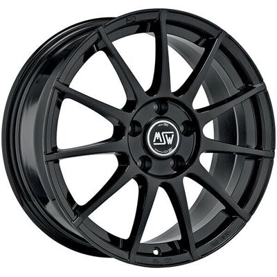 MSW 85 Alufelge - 7x17 - 5x112 - Glänzend Schwarz - Fahrzeugtyp MSW 85 Alufelge - 7x17 - 5x112 - Glänzend Schwarz - Fahrzeugtyp