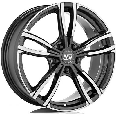 MSW WHEELS - MSW 73 - Gloss Dark Grey Full Polished - 8.5x19 - Wheel MSW WHEELS - MSW 73 - Gloss Dark Grey Full Polished - 8.5x19 - Wheel