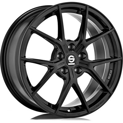 Sparco Vanteet 8x18 Korkeakiilto Musta - Rengas Sparco Vanteet 8x18 Korkeakiilto Musta - Rengas