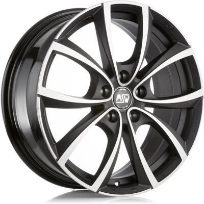 Msw 80-4 6,5x16 4x108 ET 38 Glanzend Zwart Gepolijst Velg Msw 80-4 6,5x16 4x108 ET 38 Glanzend Zwart Gepolijst Velg