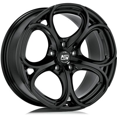 MSW Wheels MSW 82 - Glanzschwarz - Rad MSW Wheels MSW 82 - Glanzschwarz - Rad