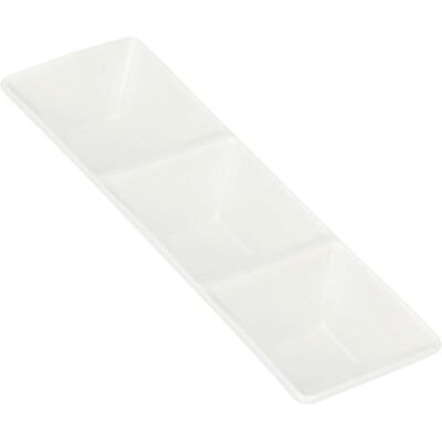 Ensemble de Snacks La Porcellana Bianca - 23cm - Moderne, Blanc, Polyvalent - Plat pour Snacks Ensemble de Snacks La Porcellana Bianca - 23cm - Moderne, Blanc, Polyvalent - Plat pour Snacks