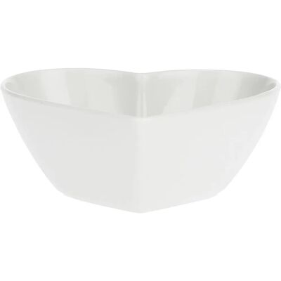 La Porcellana Bianca Tigela de Coração 13cm - Servir Petiscos La Porcellana Bianca Tigela de Coração 13cm - Servir Petiscos