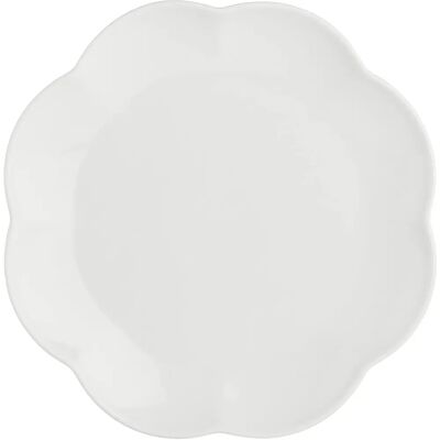 La Porcellana Bianca Set aus 6 Villadeifiori Salattellern - Weiß La Porcellana Bianca Set aus 6 Villadeifiori Salattellern - Weiß