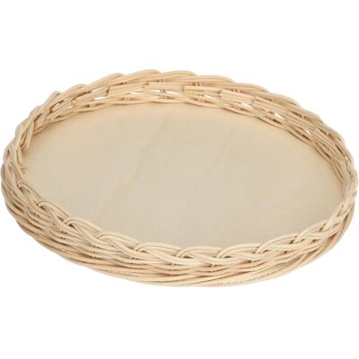 La Porcellana Bianca Midollino Weidenkörbchen für Tarte, 25cm La Porcellana Bianca Midollino Weidenkörbchen für Tarte, 25cm