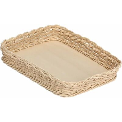 La Porcellana Bianca Wiklinowy kosz na naczynie do pieczenia 23cm - Wiklinowy kosz La Porcellana Bianca Wiklinowy kosz na naczynie do pieczenia 23cm - Wiklinowy kosz