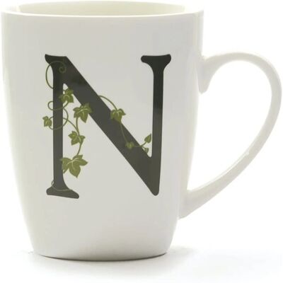 Mug La Porcellana Bianca avec Anse - 380ml - Style Rustique Mug La Porcellana Bianca avec Anse - 380ml - Style Rustique