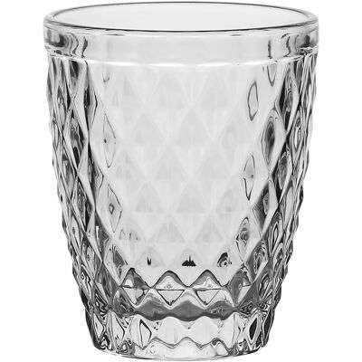 La Porcellana Bianca Zestaw 6 szklanek Etrusco z grubym dnem - Przezroczyste - 270 ml La Porcellana Bianca Zestaw 6 szklanek Etrusco z grubym dnem - Przezroczyste - 270 ml