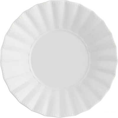 La Porcellana Bianca Set aus 6 weißen Porzellan-Suppentellern - Suppenteller La Porcellana Bianca Set aus 6 weißen Porzellan-Suppentellern - Suppenteller