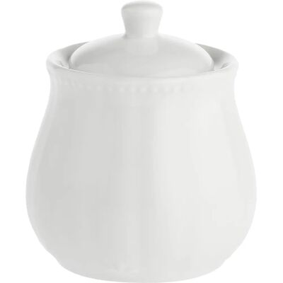 La Porcellana Bianca Modelo P003601300 Açucareiro de Porcelana - Açucareiro La Porcellana Bianca Modelo P003601300 Açucareiro de Porcelana - Açucareiro