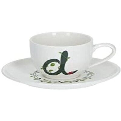 La Porcellana Bianca Tasse et Soucoupe - 90 ml - Ensemble café élégant La Porcellana Bianca Tasse et Soucoupe - 90 ml - Ensemble café élégant