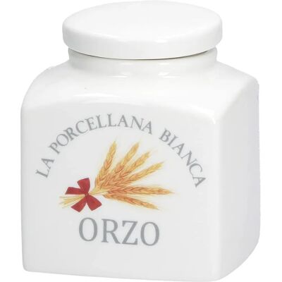 Contenant de Farine d'Orge La Porcellana Bianca - Récipient Alimentaire Contenant de Farine d'Orge La Porcellana Bianca - Récipient Alimentaire